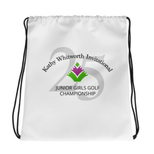 25th Anniversary KWI Drawstring bag