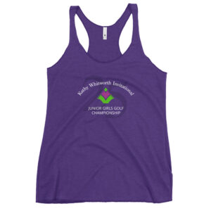 25th KWI  Anniversary Women's Racerback Tank